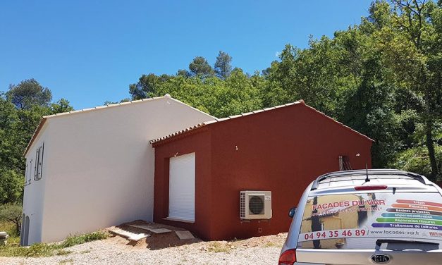 Modernisation et mise en peinture d’une maison à Brignoles