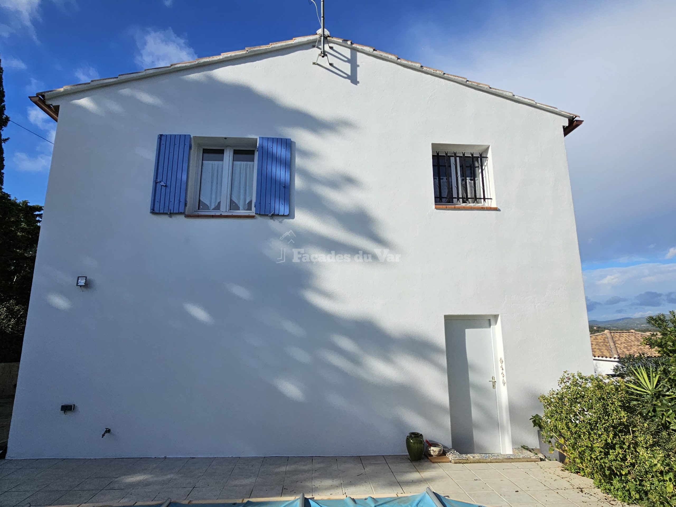 Rénovation façades d'une maison à Saint cyr sur mer, 83270, Var