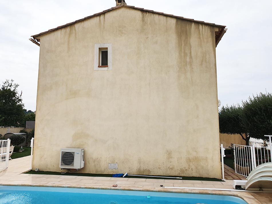 Façade à nettoyer dans le Var, service de façadier Var nécessaire.